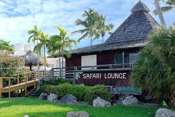 Outside view of Oceanside Safari Restaurant and Lounge